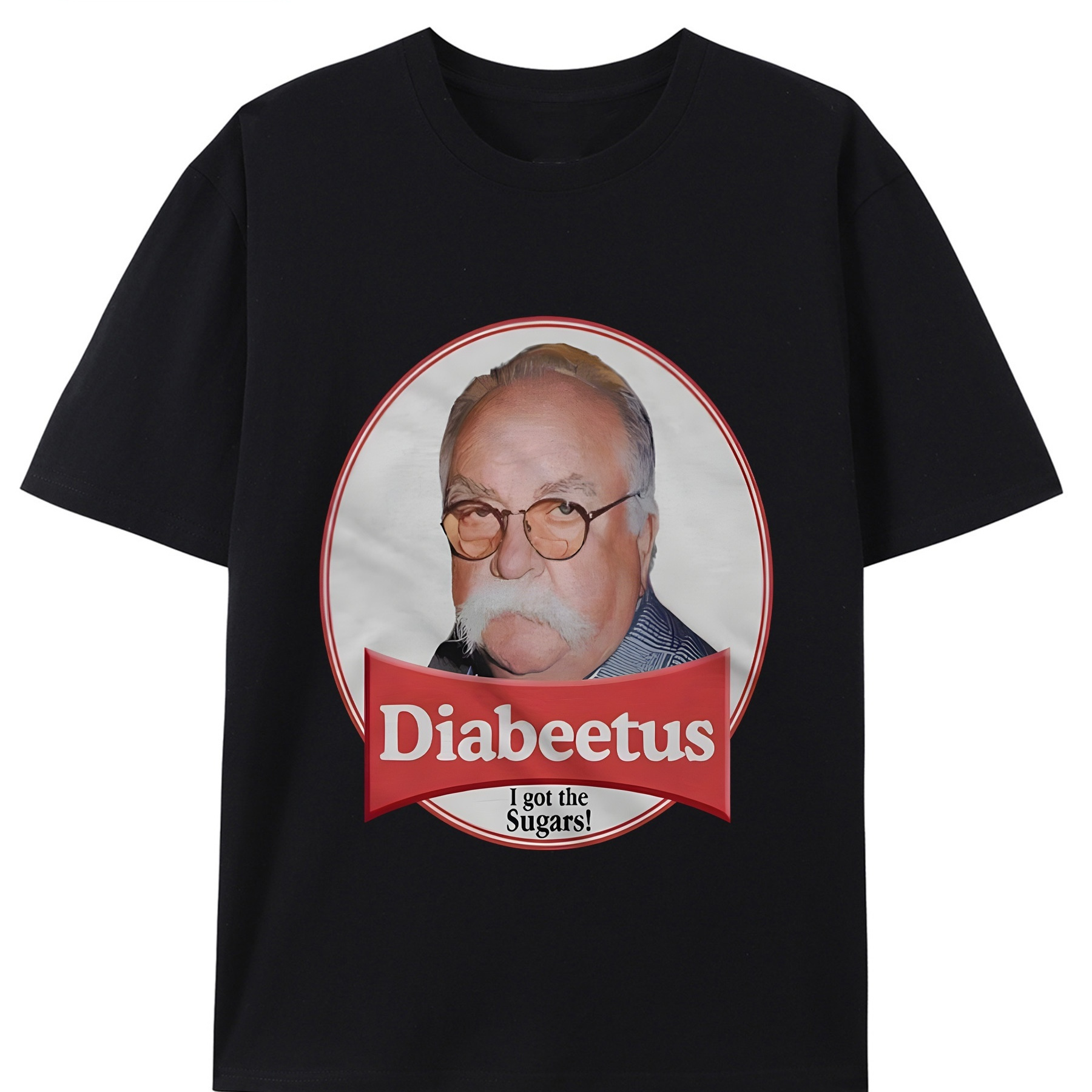 

Nwt Diabeetus Classic, I ! Logo Black T-shirt