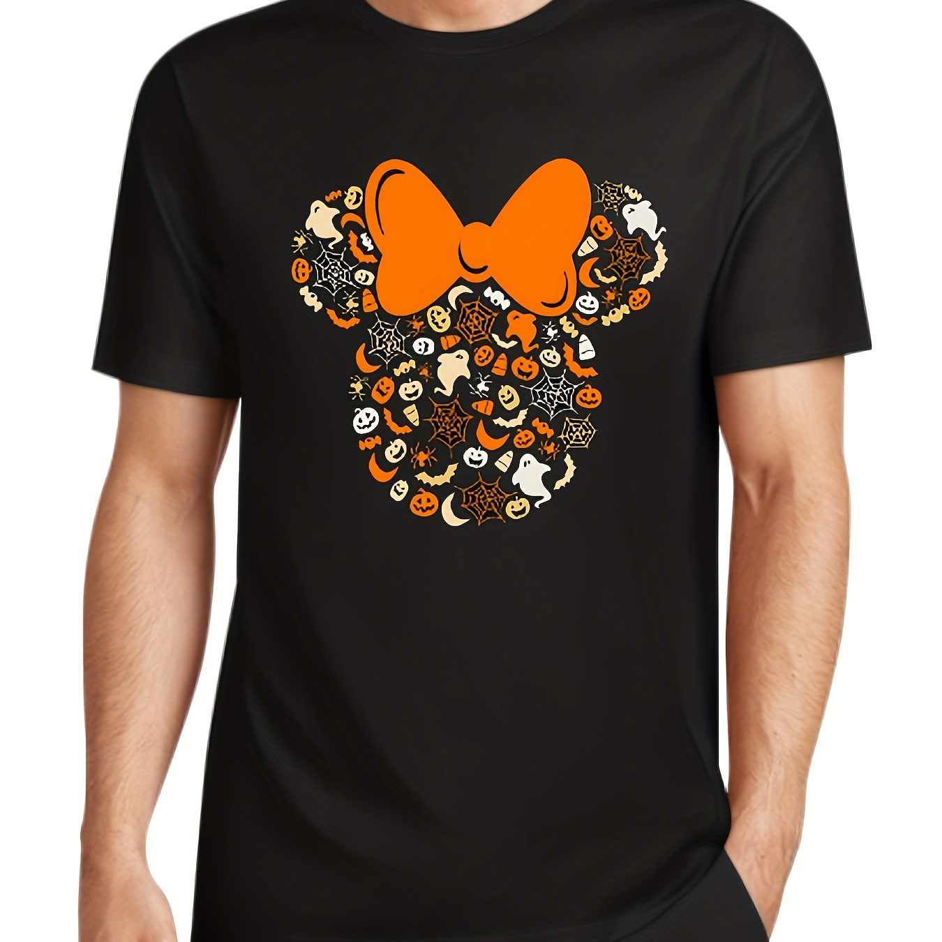 

Licensed Mouse Pumpkin Spider T-shirt