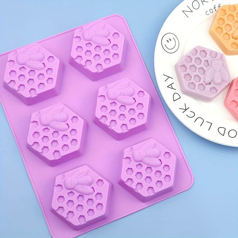 Honeycomb Lace Fondant Mold Silicone Honey Bee Honeycomb - Temu