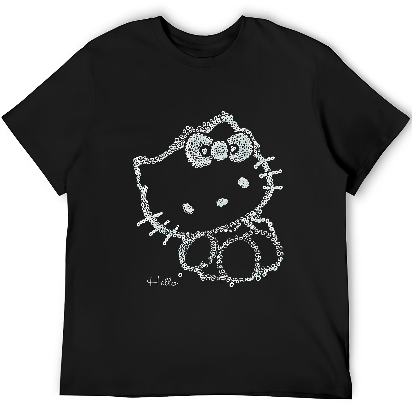 

[authorized] 1pc Officially Licensed By Sanrio And Women's -sleeved T-shirts , To And , And , Suitable For Parent- And