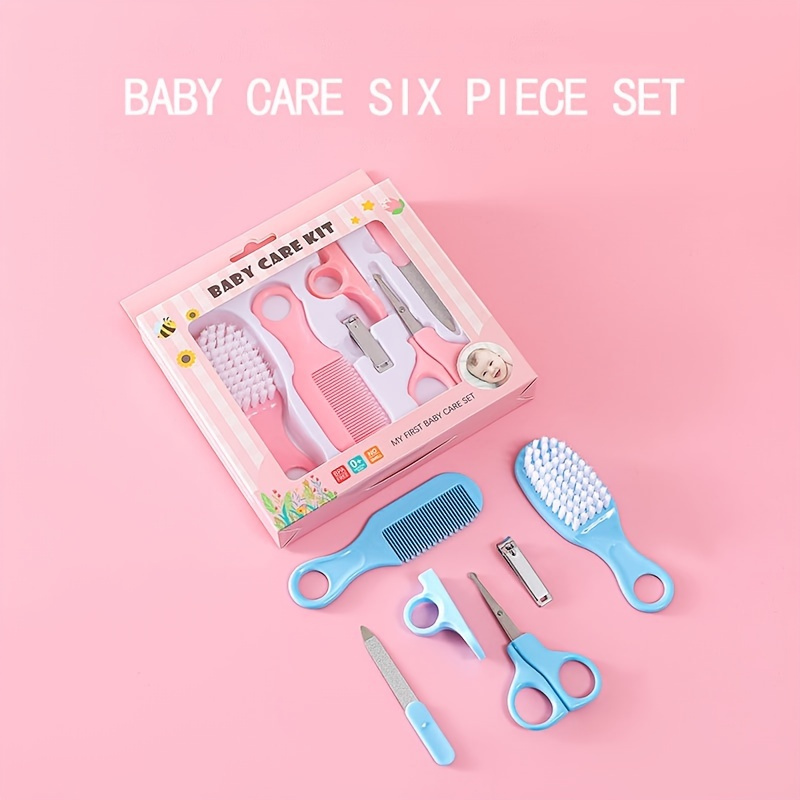 Kit de uñas para bebé, kit de manicura para bebés y kit de pedicura con  bonito estuche en forma de búho. Cortauñas para bebés, tijeras, lima de  uñas y