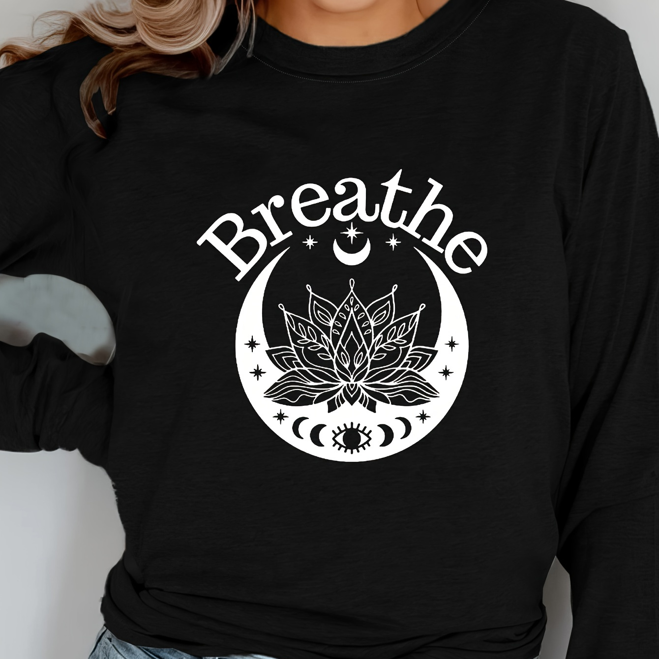 

Women's Long Sleeve T- & - , Polyester ,