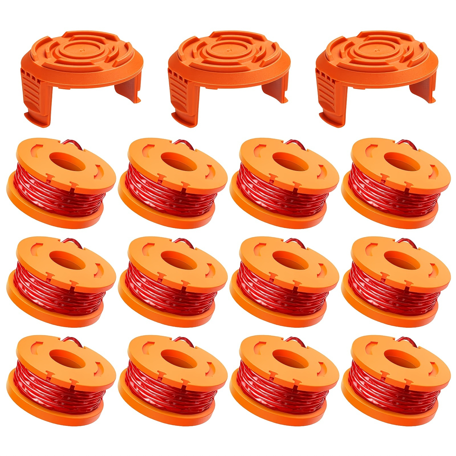 15pcs Worx WA0010 Replacement Grass Trimmer Line Spool Edger Line Spool 10ft