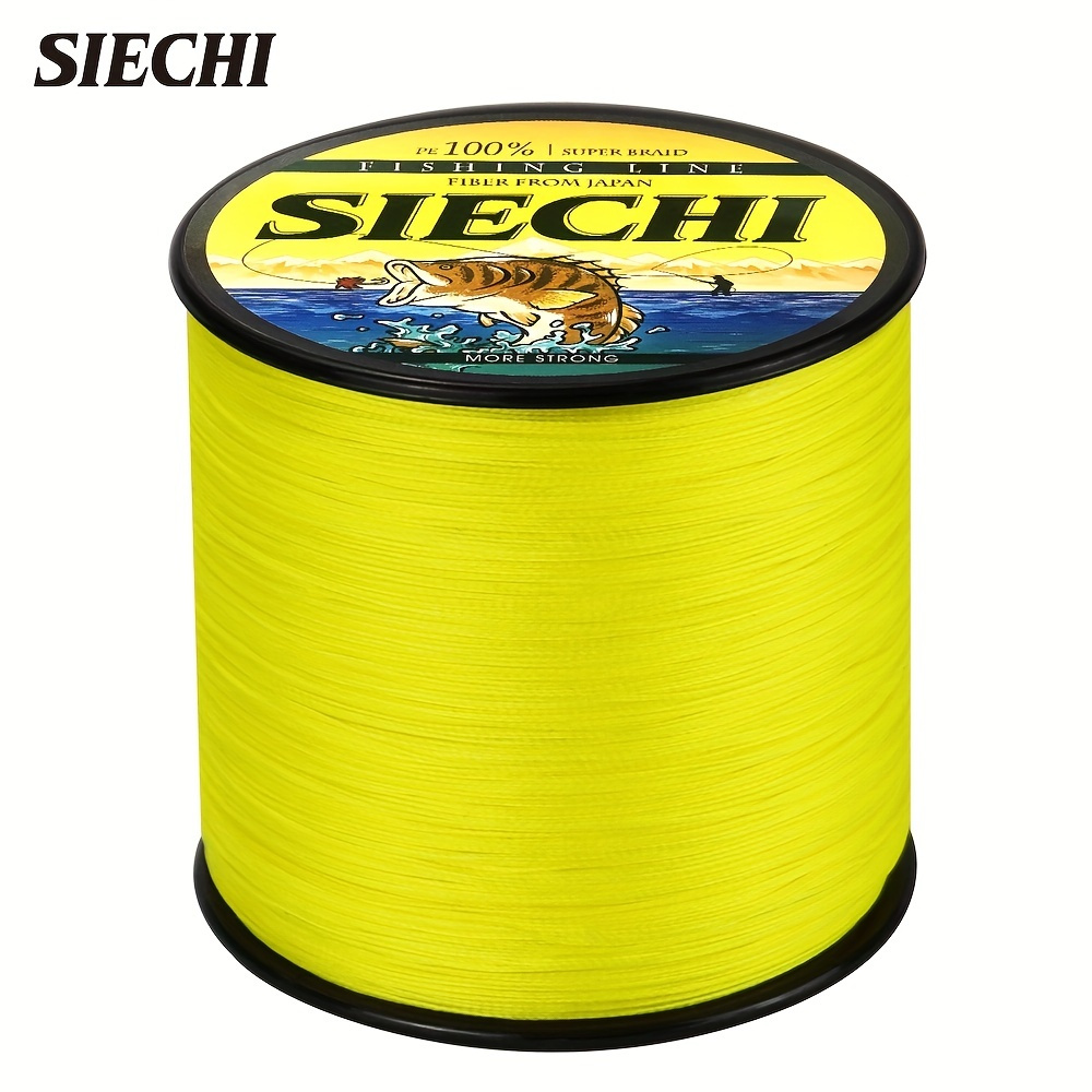 Non fading 8 braided Pe Fishing Line 109/175yds Smooth Pull - Temu