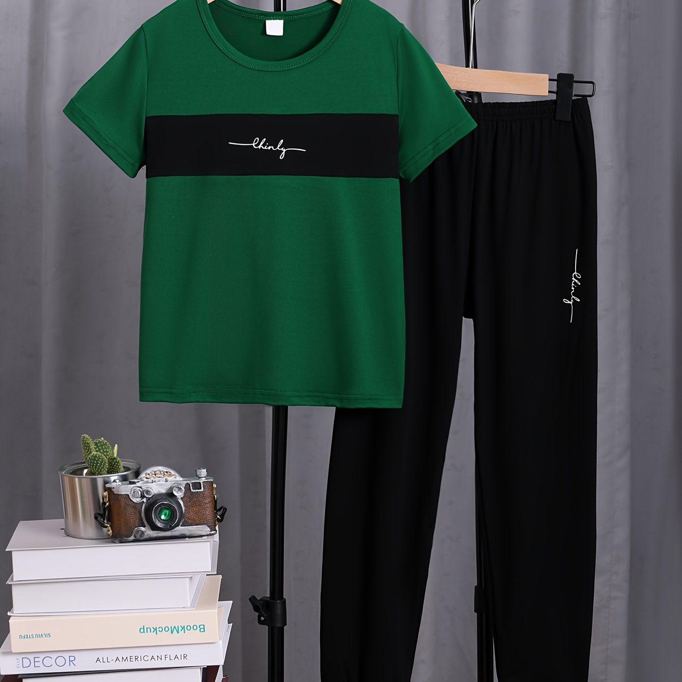 

2- Boys Co Ord Set, Tee And Jogges, Summer Clothes