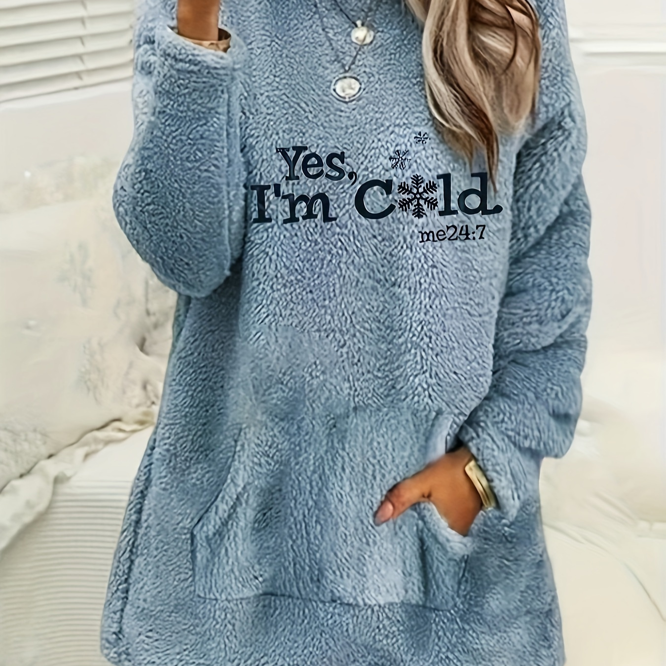 

Letter Pullover Sweatshirt, Long Sweatshirt For Fall & , Women's Clothing