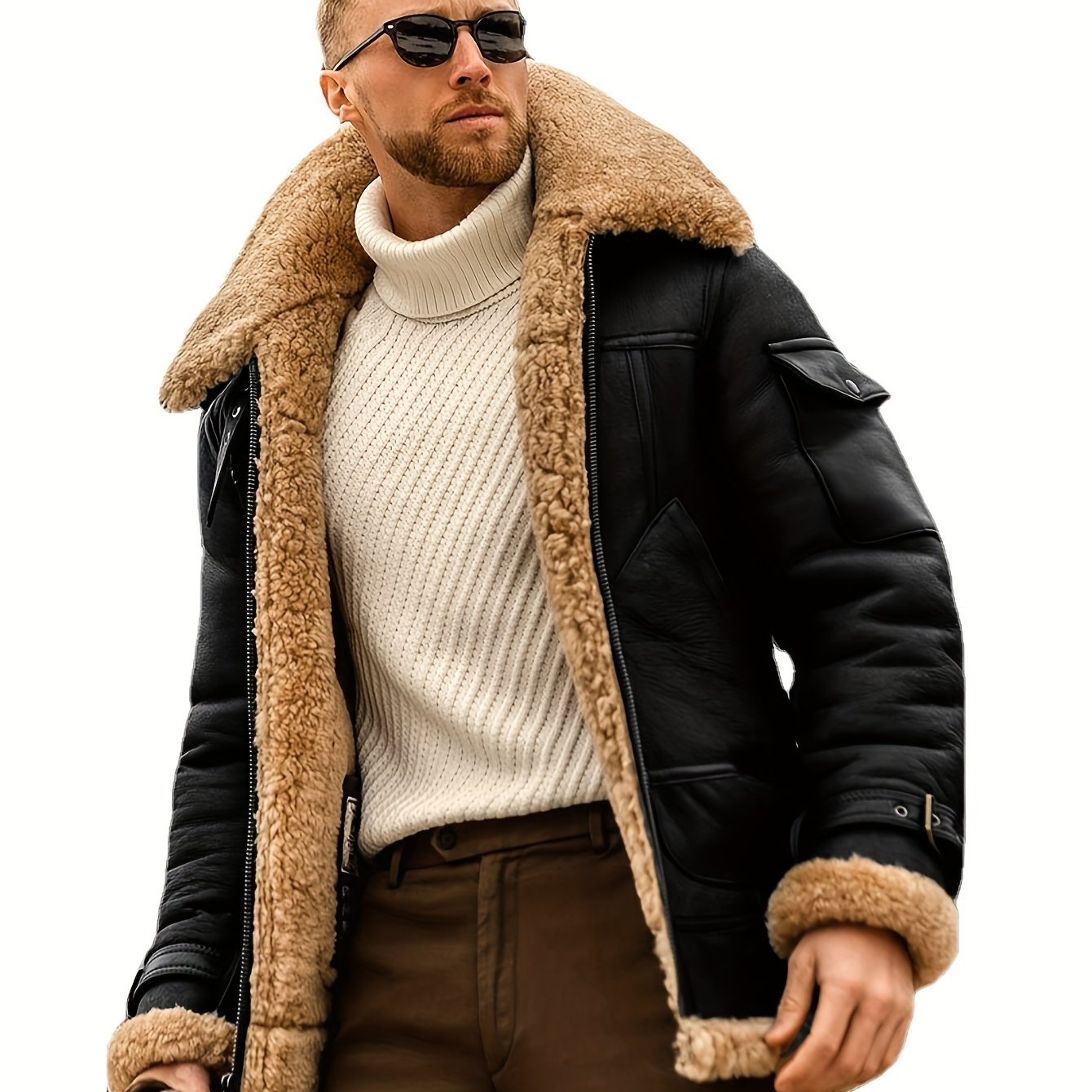 

Men's Outdoor Warm Jacket With Coat