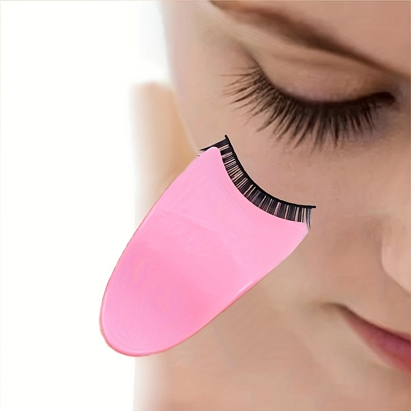 

1pc False Eyelashes Applicator Tool For Wear Eyelashes, Eyelashes Extension Apply Clip, Lashes Buddy Makeup Tools More Convenient To Wear Lashes