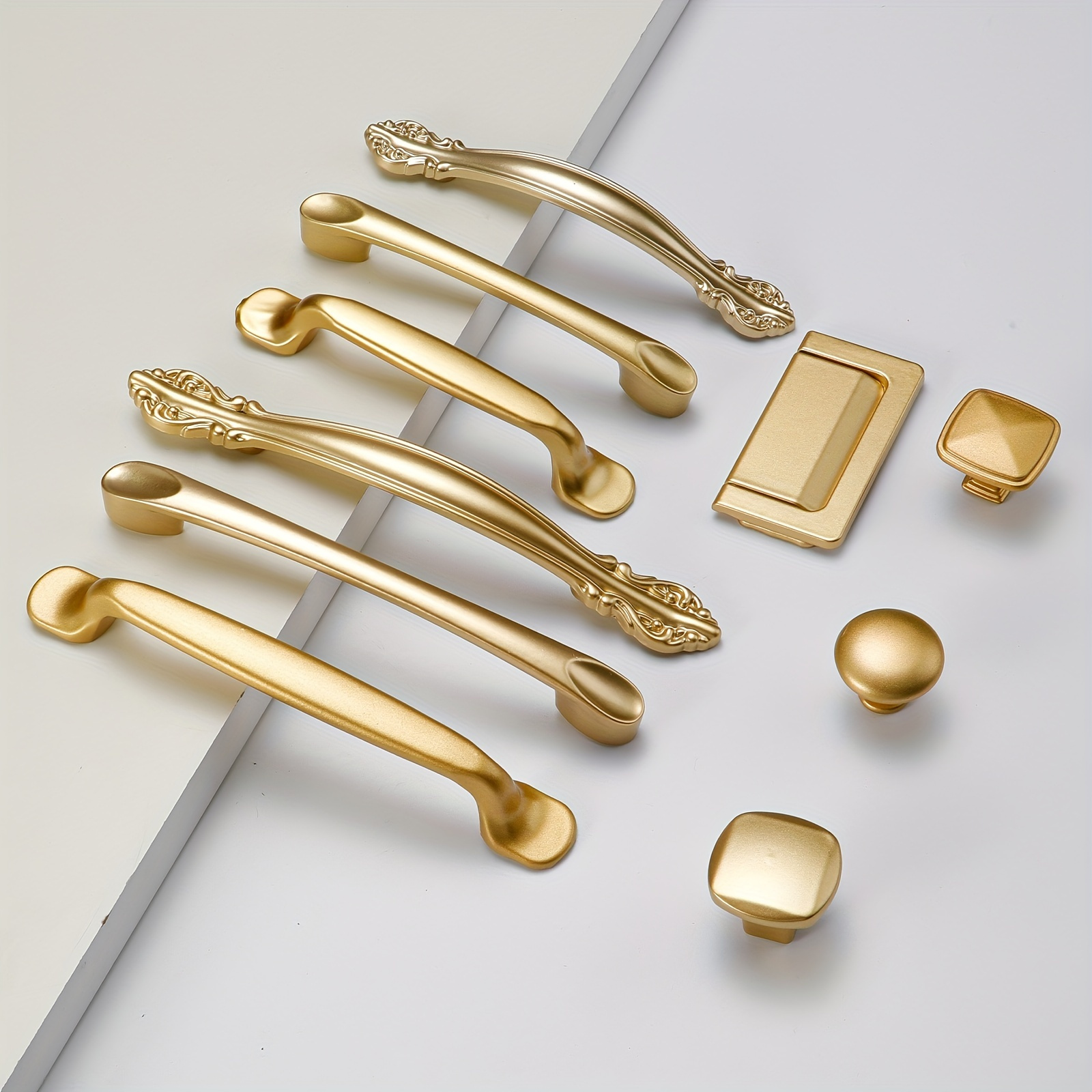 

Modern European Style Decorative Pull Handles - Perfect For Wardrobe Doors, Drawers & Cabinets!