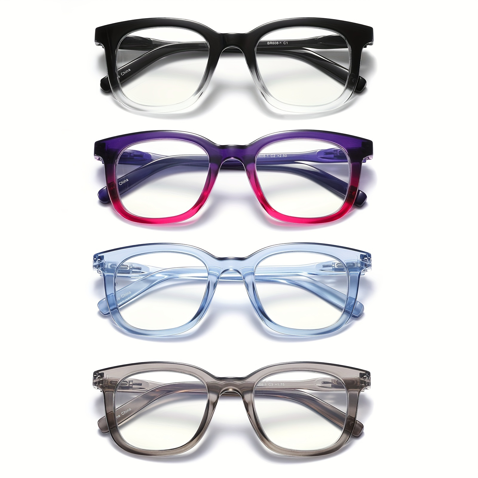 Women's Reading Glasses with Blue Light Blocking & Spring Hinge - Look Good & Feel Good!