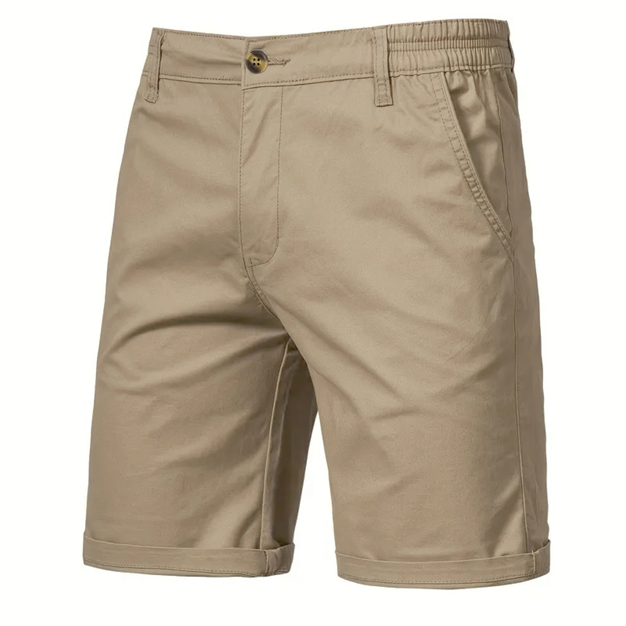 

Plus Size Men' Shorts For Summer, Casual Elegant Shorts