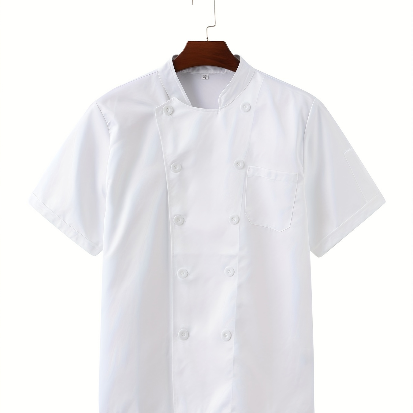 

Chef Work Clothes, Men's Short Sleeve Hotel Restaurant Baking Clothing