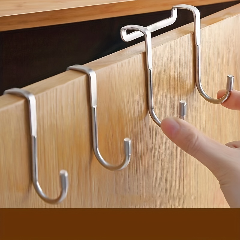 Double Head S Hook Stainless Steel S shaped Hook Cabinet - Temu Canada