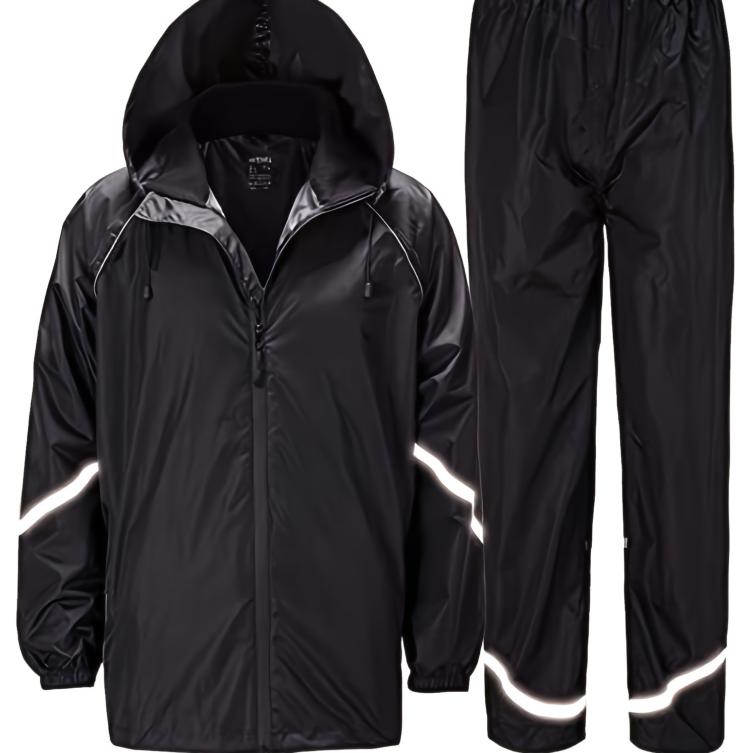 

Men's Rain Suit Set, Waterproof Lightweight Hooded Rainwear For Golf, Hiking, Traveling & Running