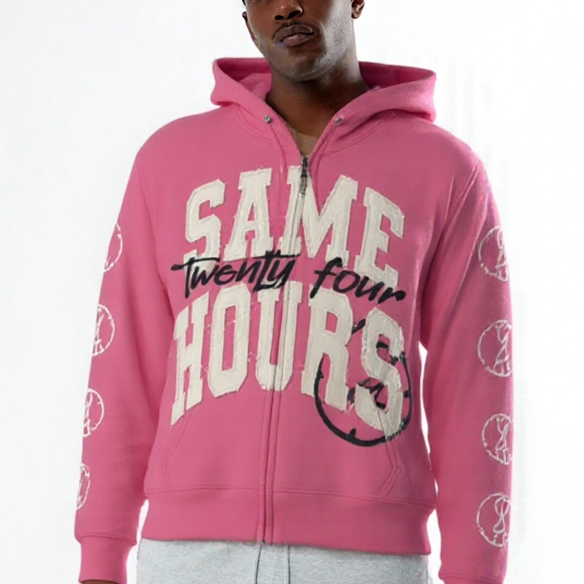 Unisex Pullover Hoodie Sweatshirt Fall Winter Oversized Hoodie For Men And Women Casual Couple Outfit Letter Embroidery Long Sleeve Streetwear Hooded Pullover Warm Loose Fit Sweatshirt