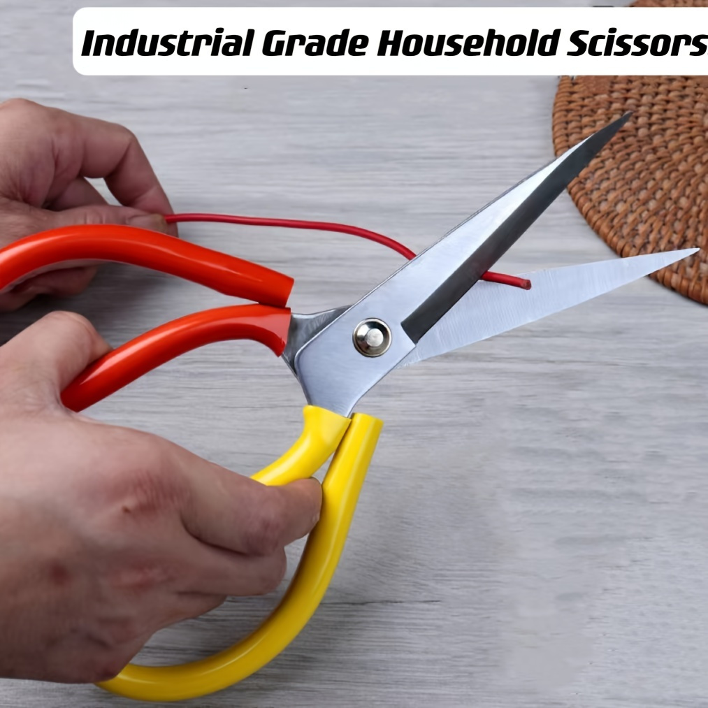 Premium Anti rust Industrial Kitchen Scissors Perfect For - Temu