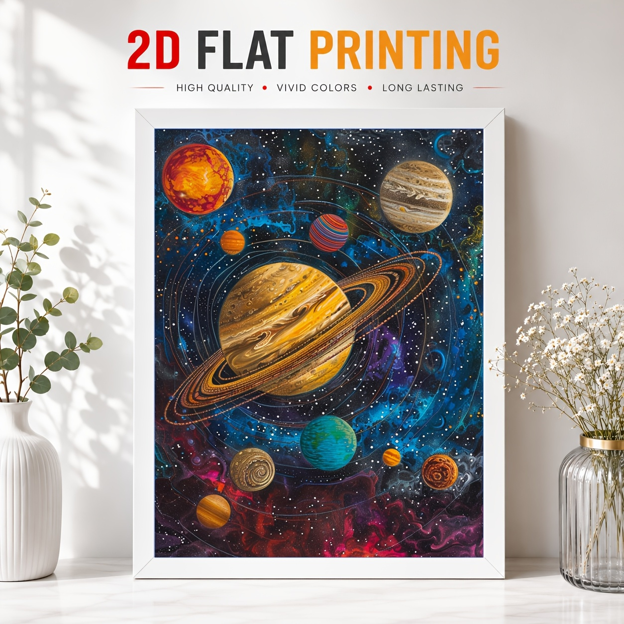 Image of 1pc 2d Printed Diamond Painting Kit, 30*40cm/11.8*15.8in, Rhinestone Art Kit, Mosaic Wall Decor Painting, Unframed Home Decoration Gift For Bedroom & Living Room
