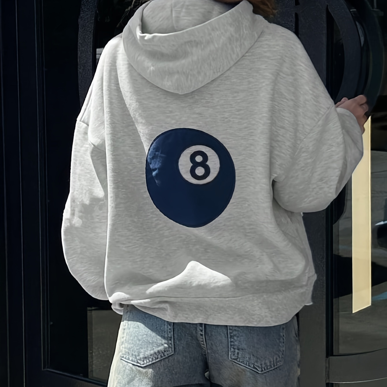 

[top-] 's Graphic Drawstring - , Washable, - For Fall &