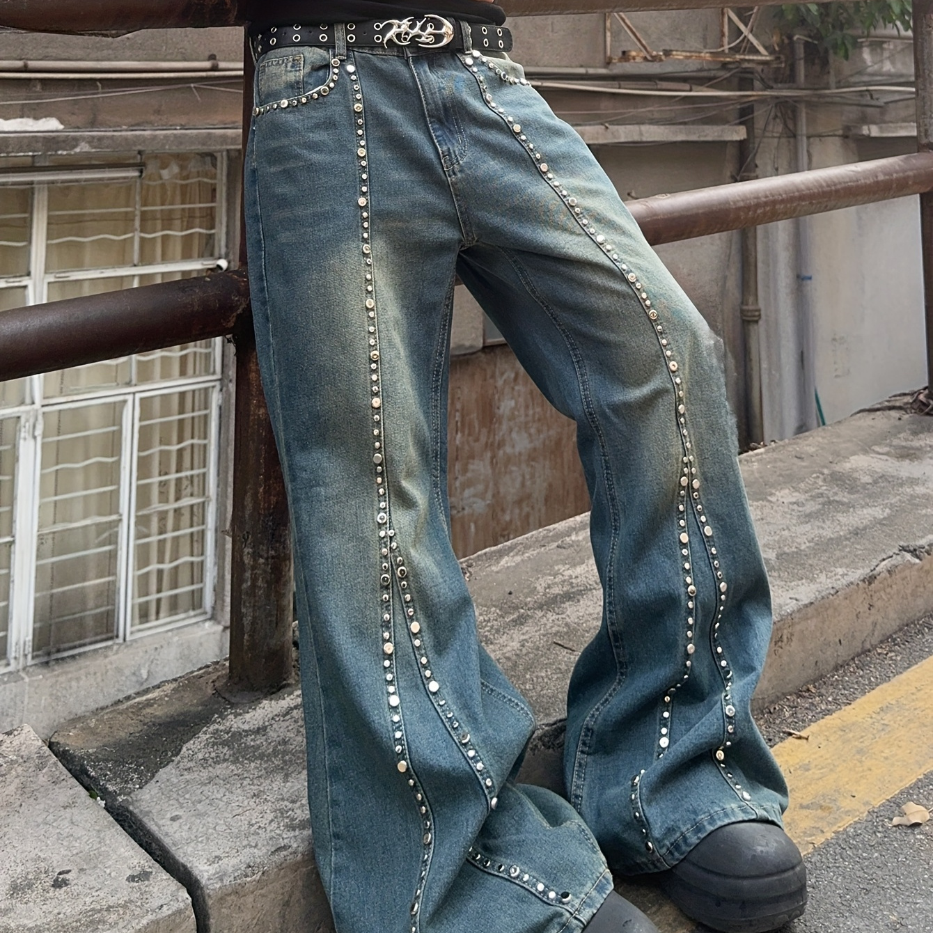 Men Elephant Bell Bottoms Mens Bell Bottom Jeans, Levi Huge 