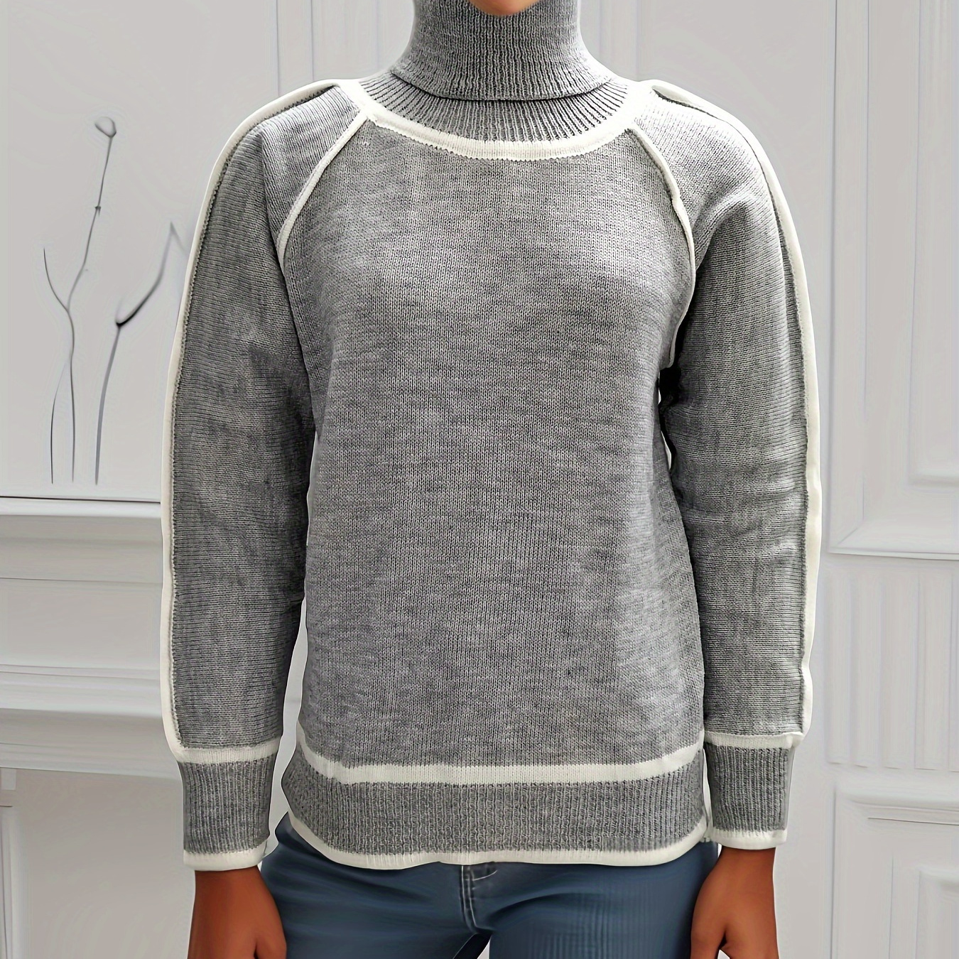 

Turtleneck For Women - , - Long Sleeves, For Fall And , , , And Gift Ideas