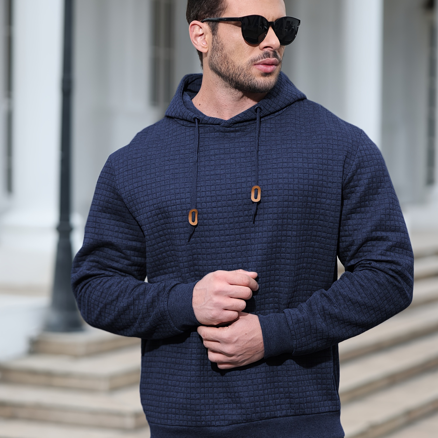 

And Hooded Sweatshirt Long Sleeve Drawstring