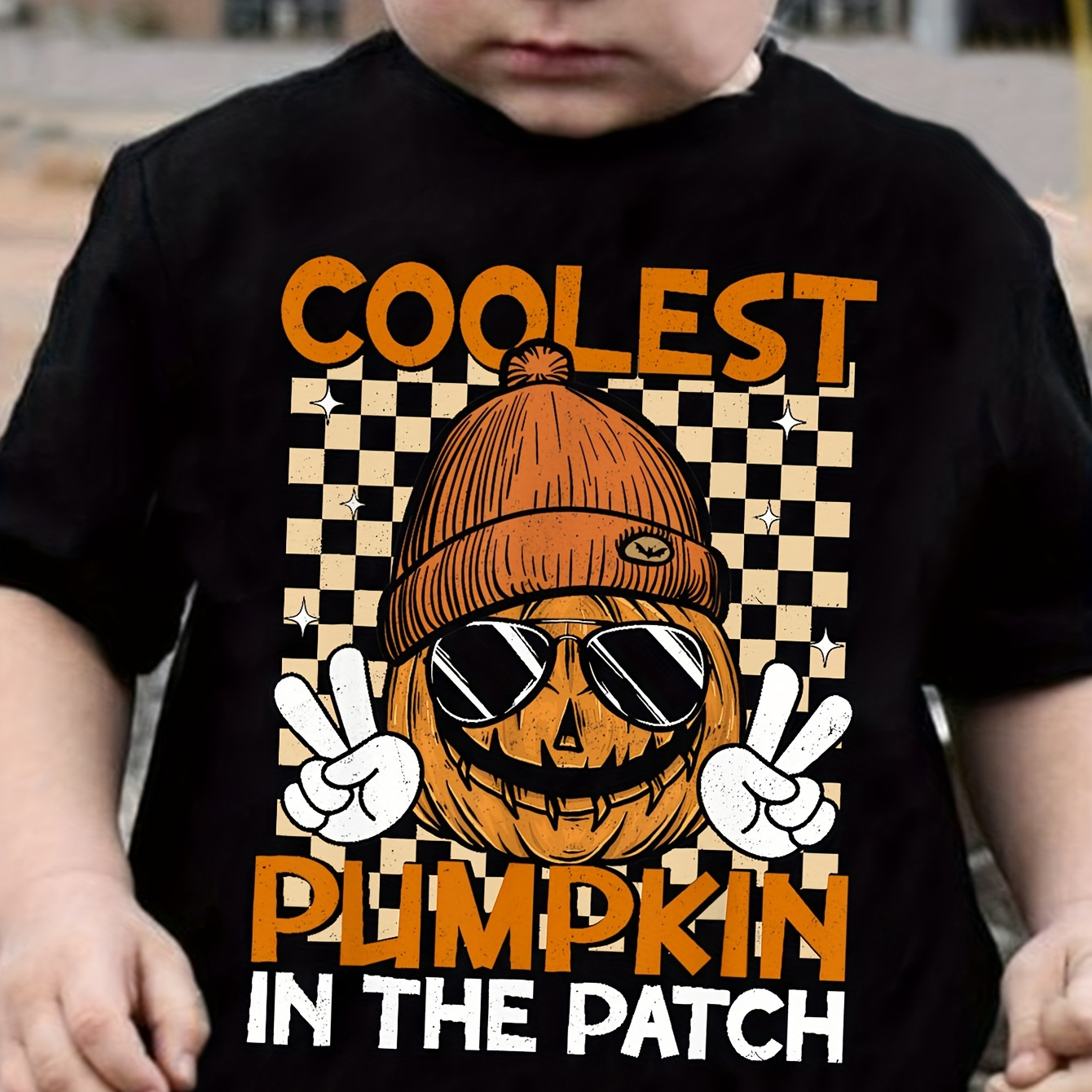 

Coolest Pumpkin Print Short Sleeve T-shirts For Boys - Cool, Lightweight And Comfy Summer Clothes!