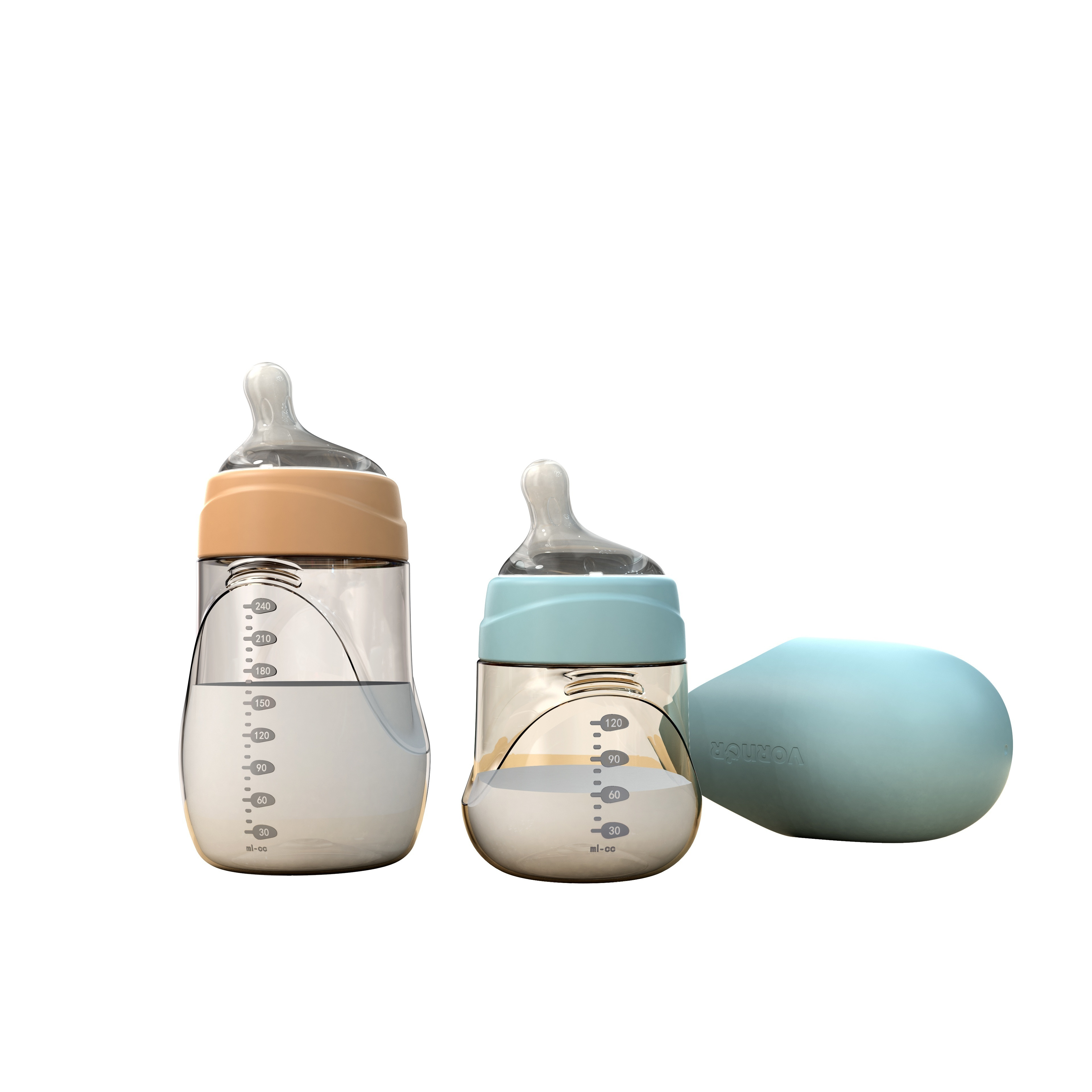 Bröstmjölksflaskor, Amningsflaskor