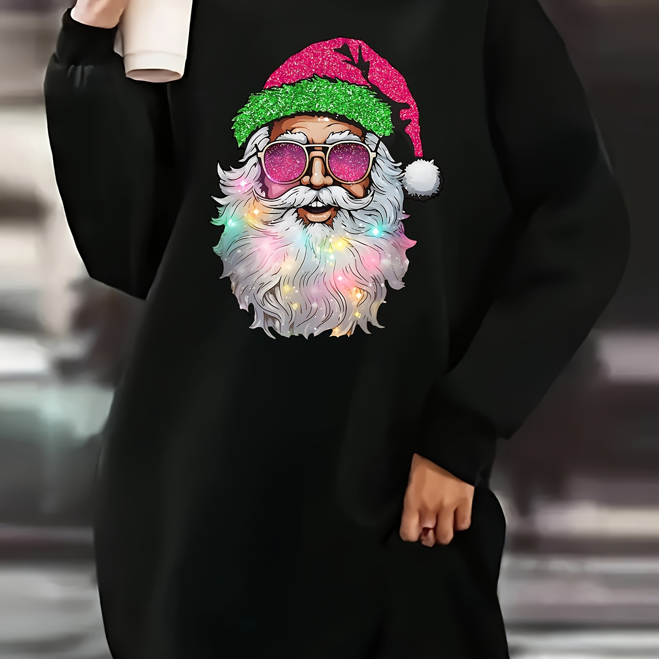 

Plus Size Christmas Sweatshirt , Long For Fall & , 's Plus Size Clothing