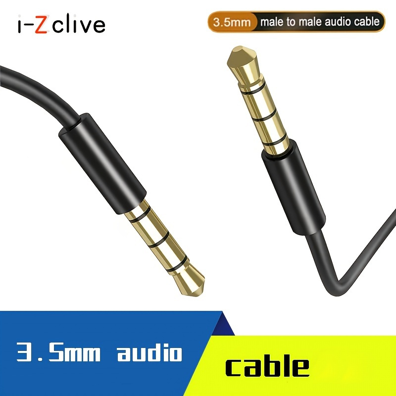 Cable Audio Jack Auxiliar 3 5 Mm Cable Altavoz Jack 3 5 Mm - Temu