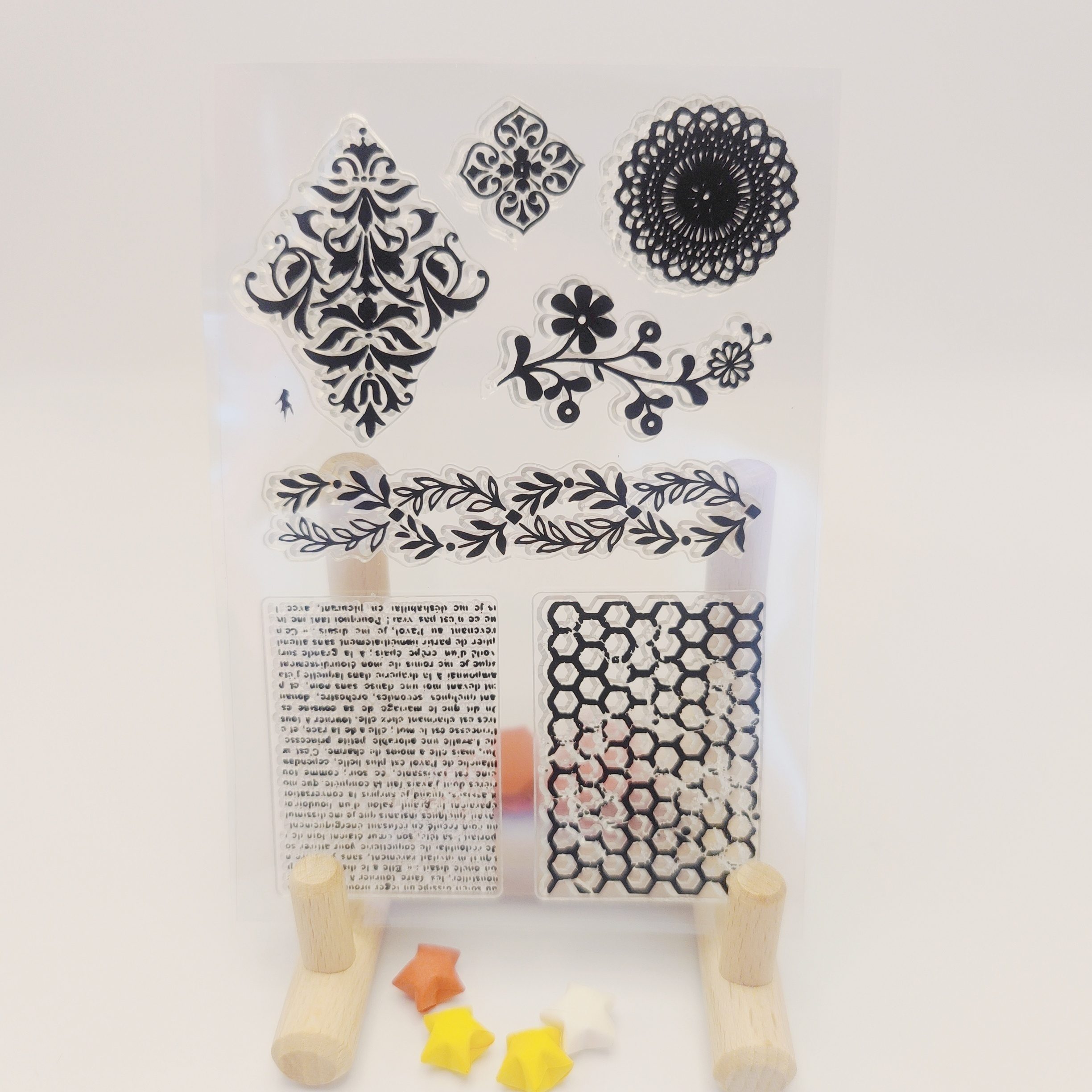 Flower Silicone Clear Stamp For Card Making card Making - Temu