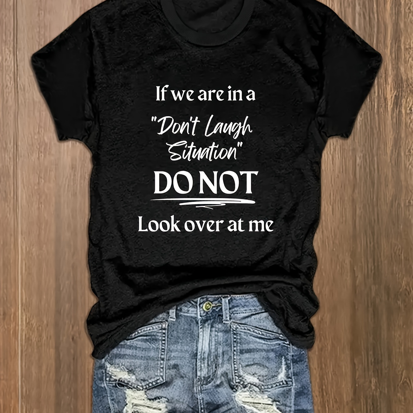 

Size Printed T , Women' Round Top, Size Women's