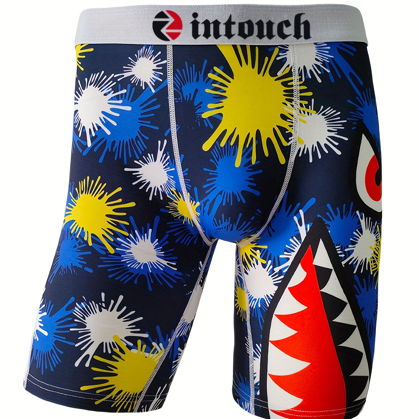Buy ZZKKO Shark Otter Frog Mens Boxer Briefs Underwear Breathable Stretch  Boxer Trunk with Pouch S-XL Online at desertcartCyprus