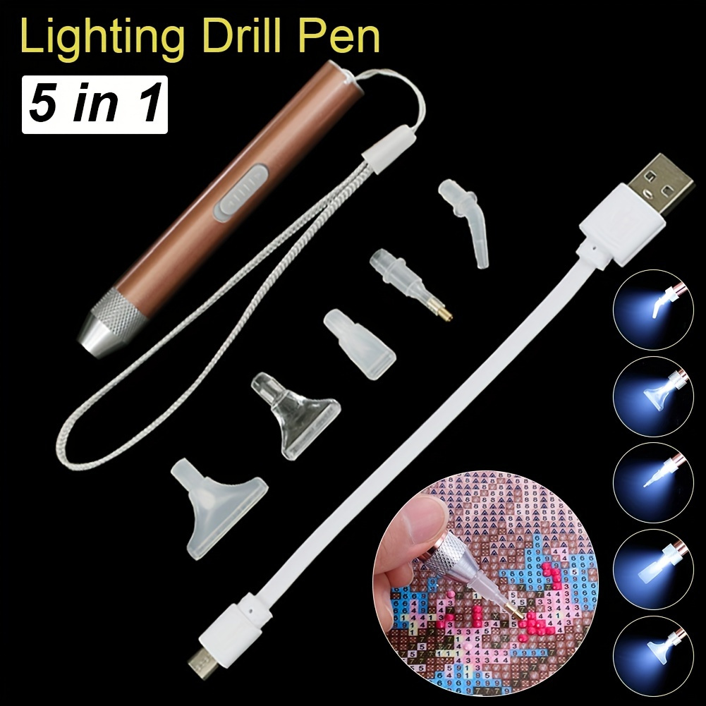 Dotting Pen With Flashlight Rechargeable Dotting Tools For Mandala Rock  Painting, Crafts, Diy, Nail Art - Temu United Arab Emirates