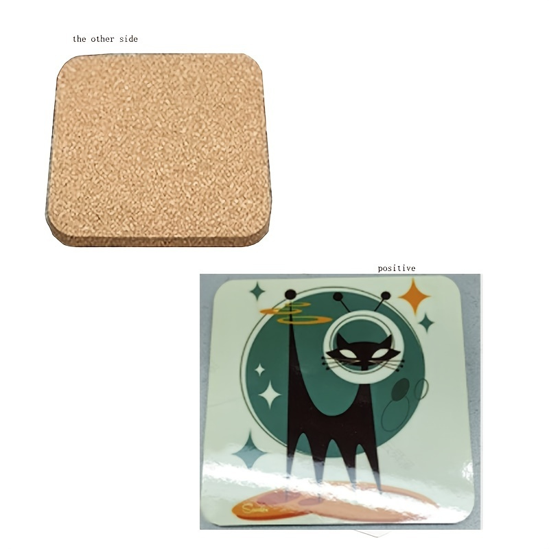 Cat Butt Coaster Tea Coffee Cup Coaster Placemats Durable - Temu