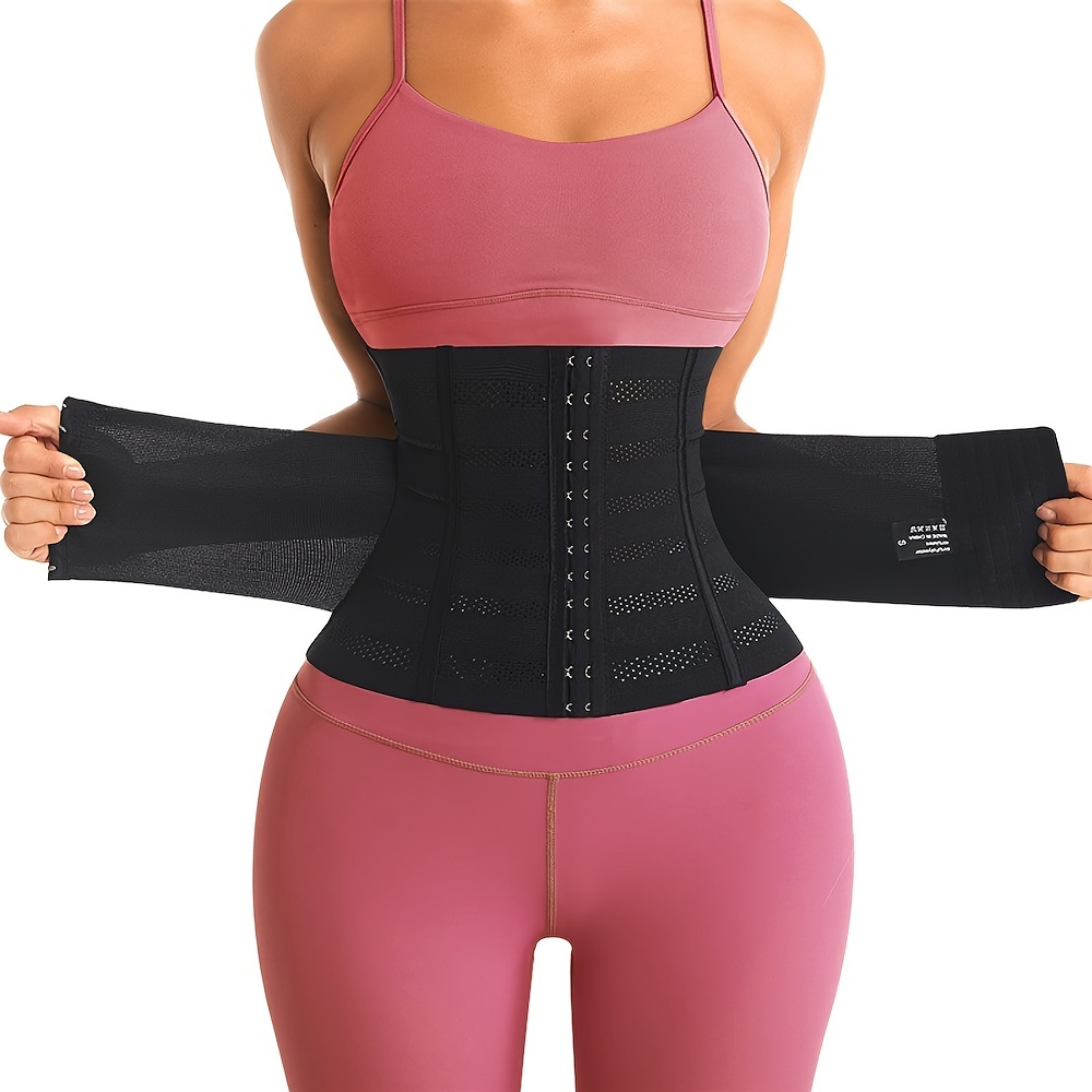 Women Waist Trainer Corset Belt: Under Clothes Sport Tummy Control