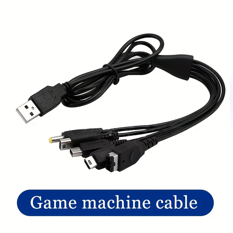 Cable De Carga Para PSP, Cable De Alimentación Para PlayStation Portable  PSP Para Cargar * PSP 1000 2000 3000 Cable De Datos USB Y Cable De Carga 2