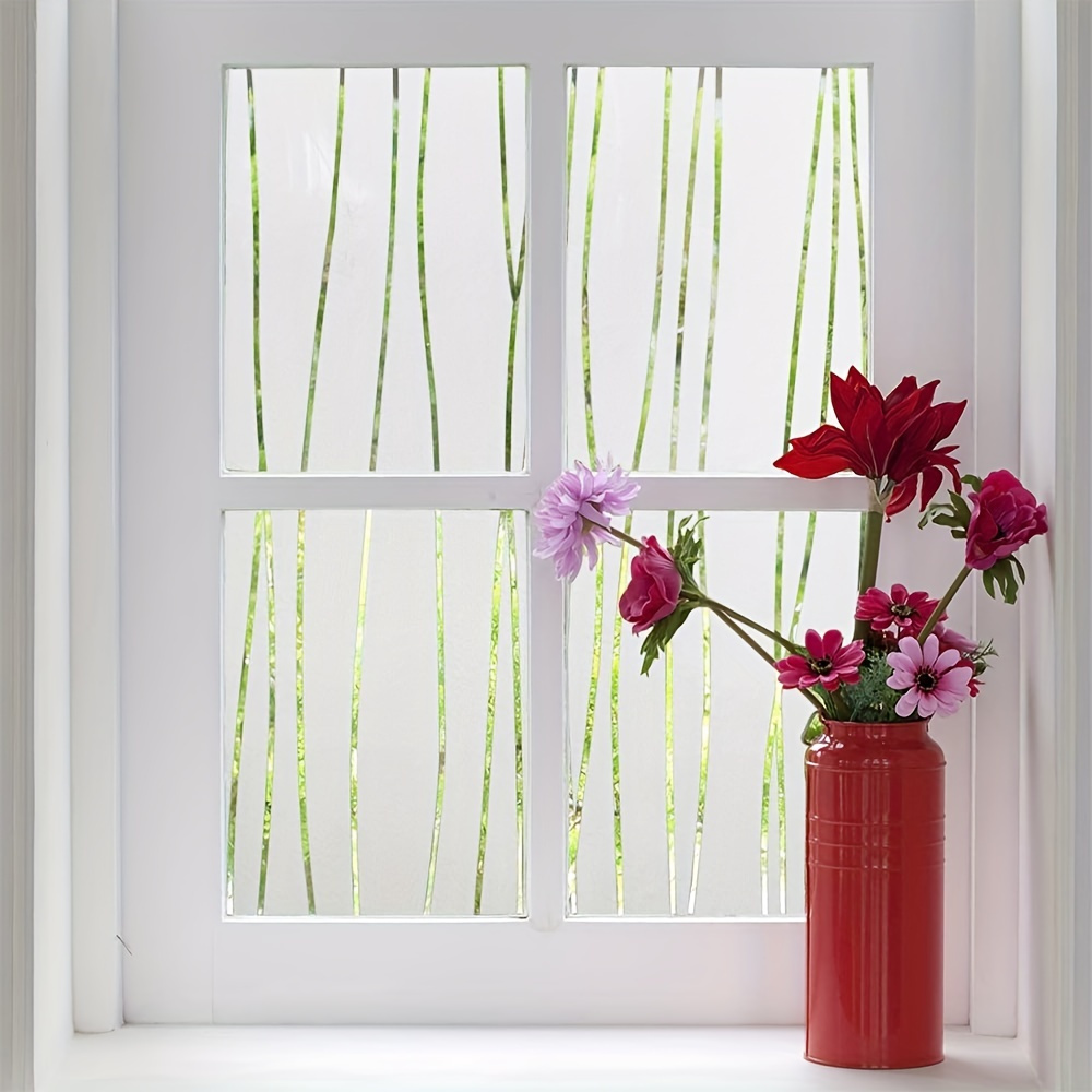 Holographic Crocodile Grain Window Privacy Film Translucent - Temu