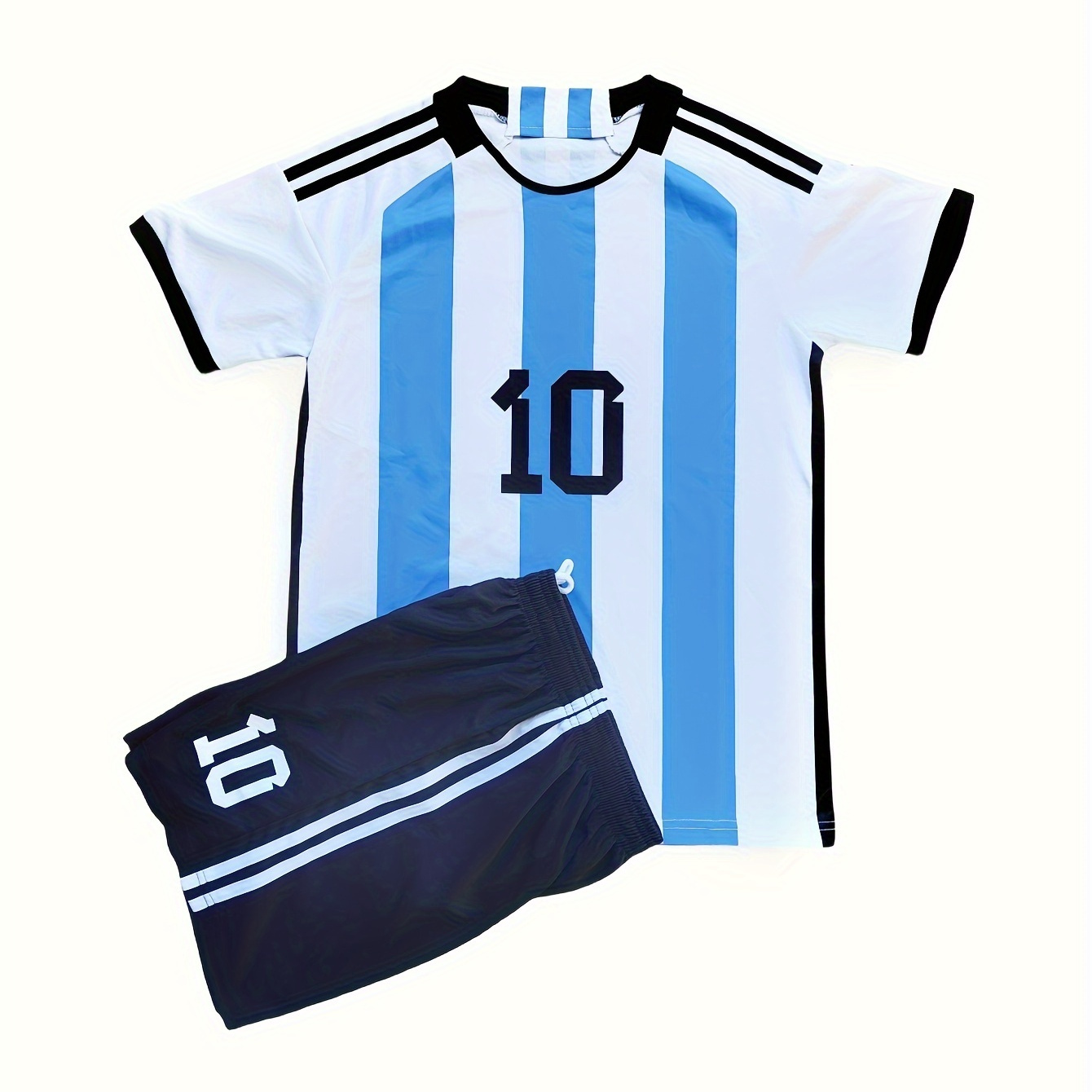 adidas Camiseta estampada de fútbol Messi para niño, Casi azul. : Ropa,  Zapatos y Joyería 
