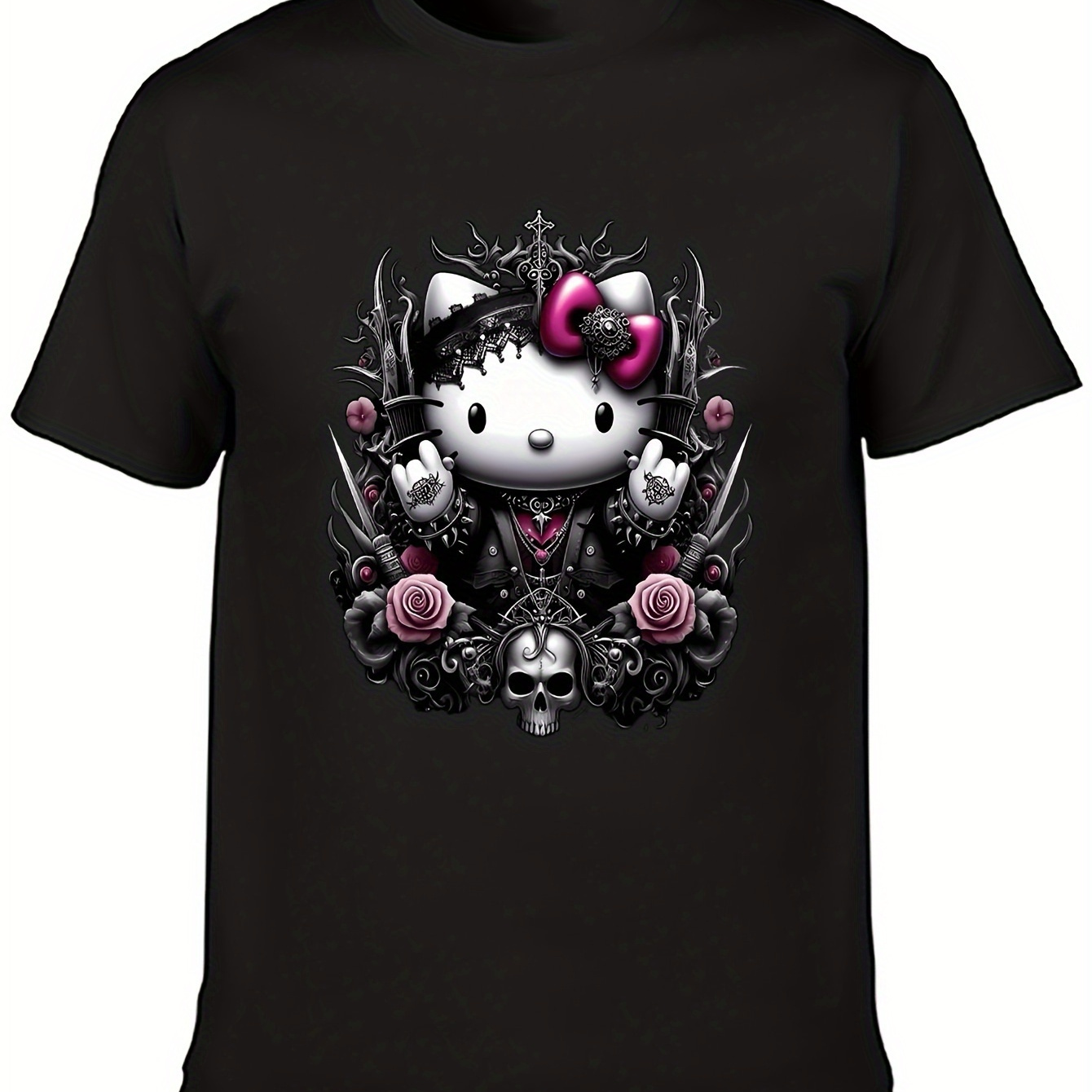 

1pc Sanrio Officially Authorized -sleeved T-, And , And