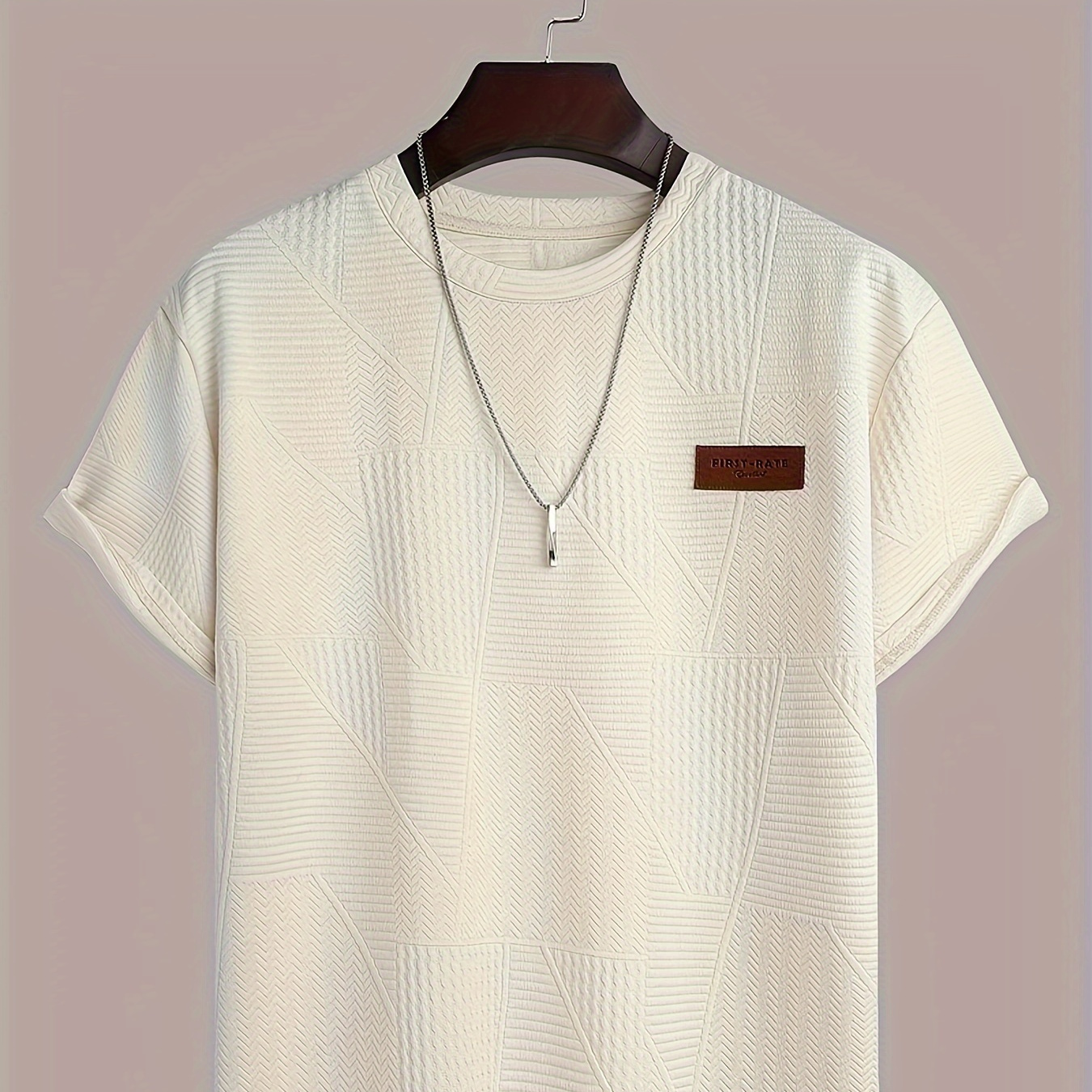 

Men's Jacquard T-shirt