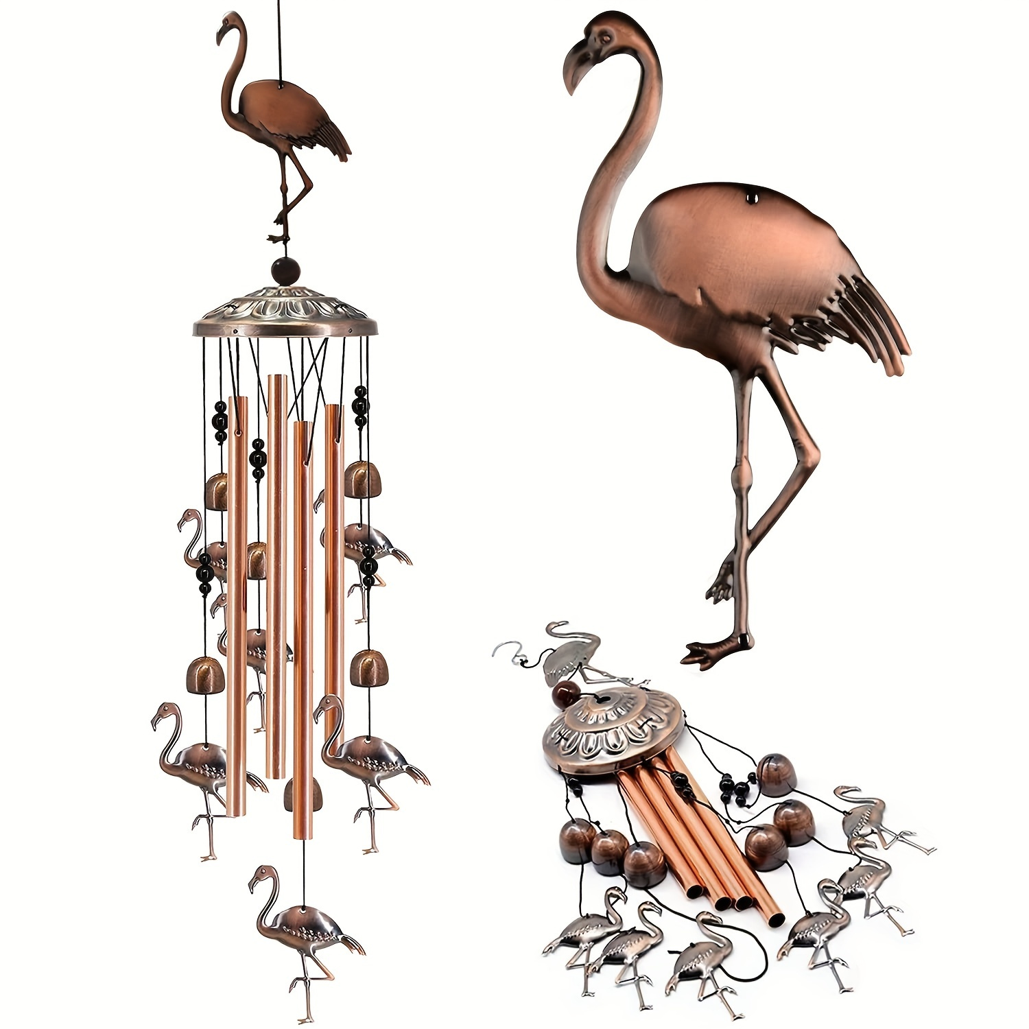 

Unique Flamingo Wind Chimes: The Perfect Gift For Mom, Grandma, And Friends!