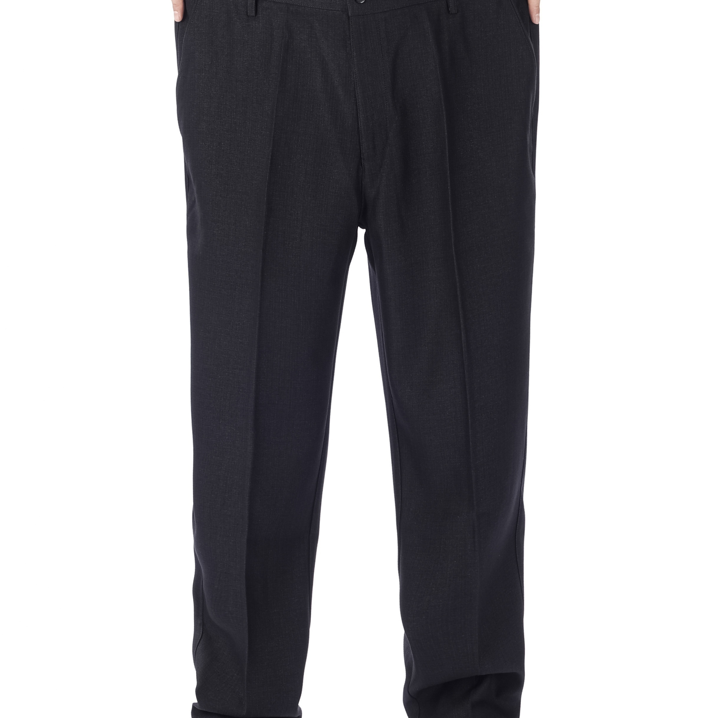 

Men's Plus Size Solid Color Dress Pants, Casual Trousers, Regular Fit