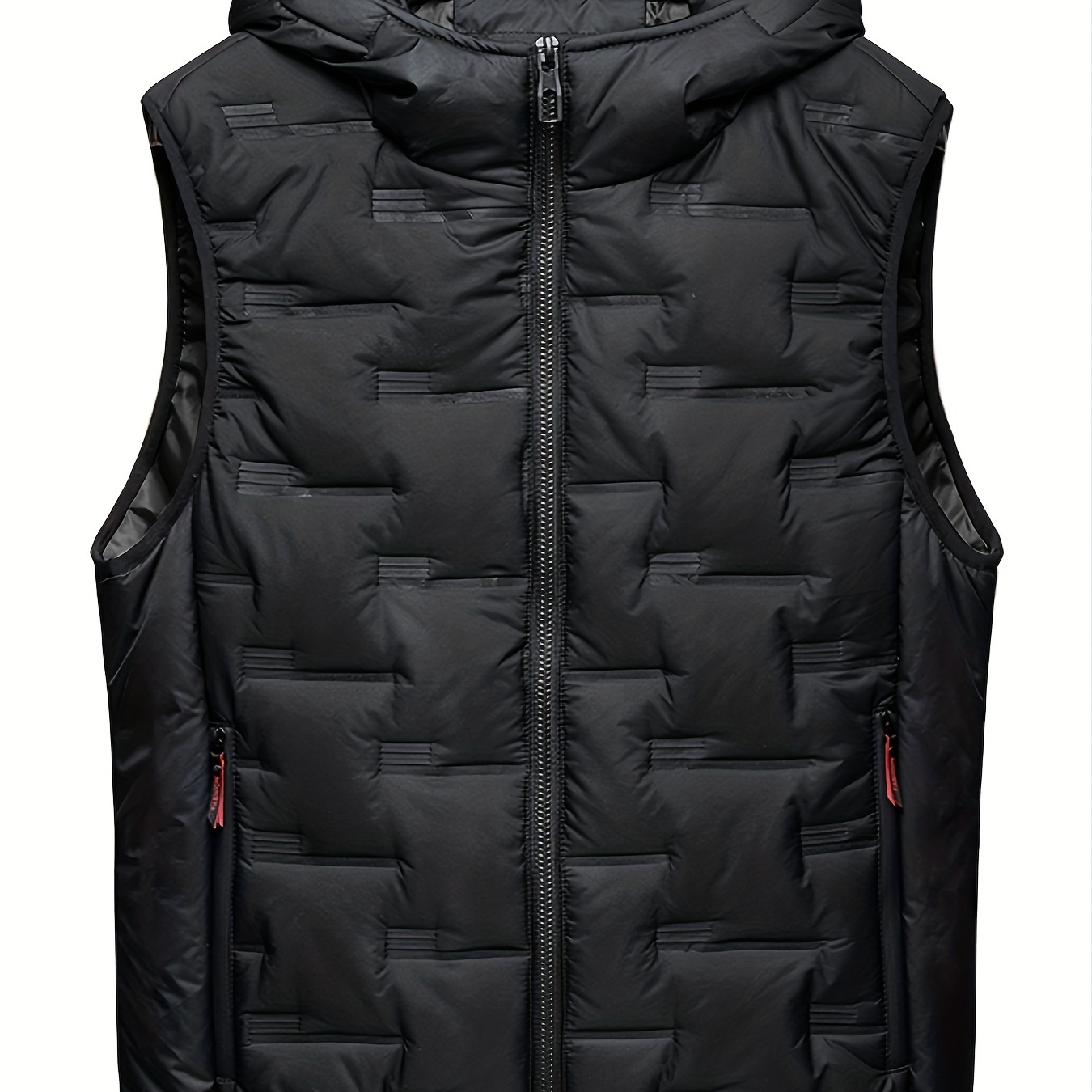 

Men's Trendy Autumn Winter Hooded Thermal Vest Casual Sleeveless Jacket Coat Vest