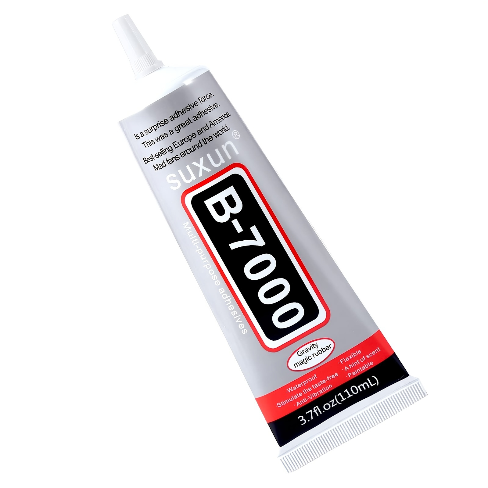 B-7000 Glue 110ml, Multipurpose High Grade Industrial B7000 Adhesive, Semi  Fluid Transparent Glues Suitable for Phone Screen Repair,Wooden,Jewelery  (110 ML / 3,7 oz): : Industrial & Scientific