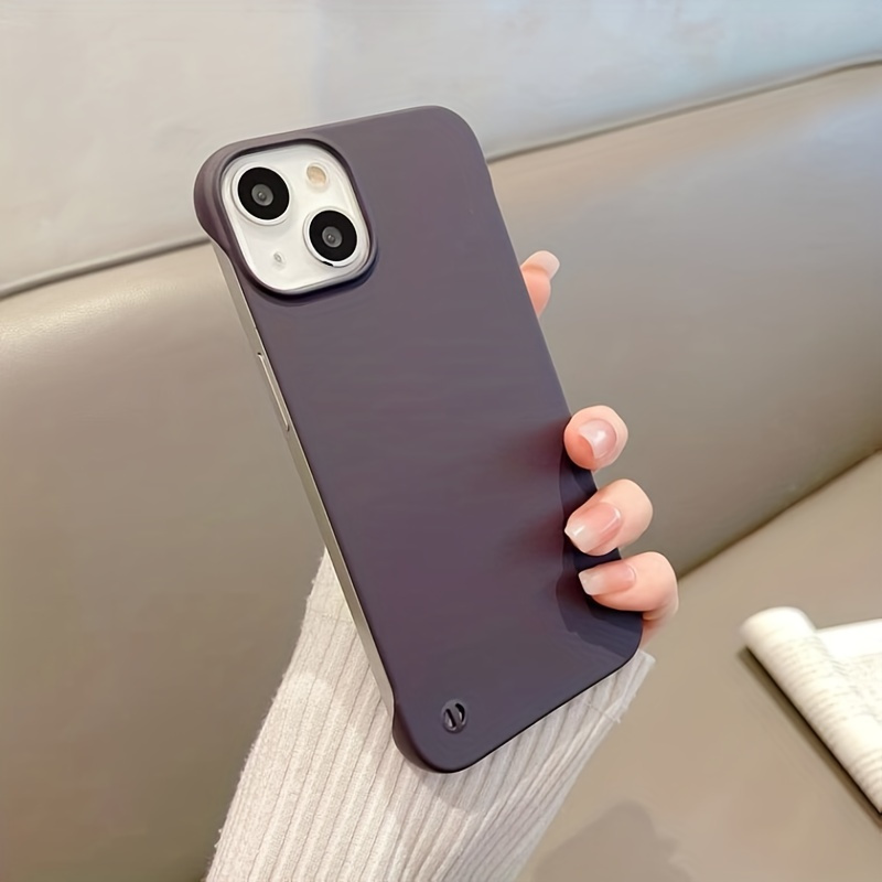 Ultra Thin Transparent Minimalist Phone Case - Temu