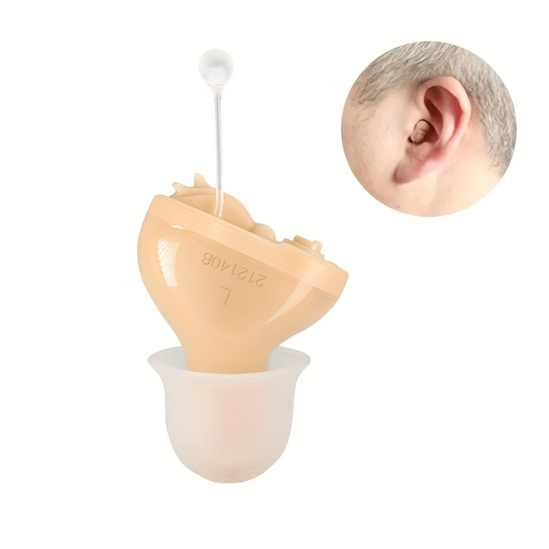 Hear Better with Our Wireless Invisible Adult Hearing Aid: Mini, Lightweight & Powerful!