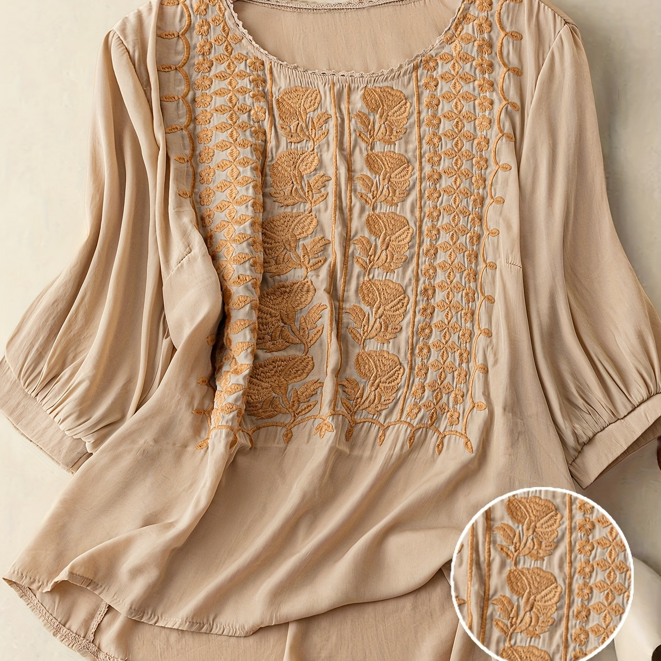 

Size Women's Embroidery - & , Washable, , Non-stretch