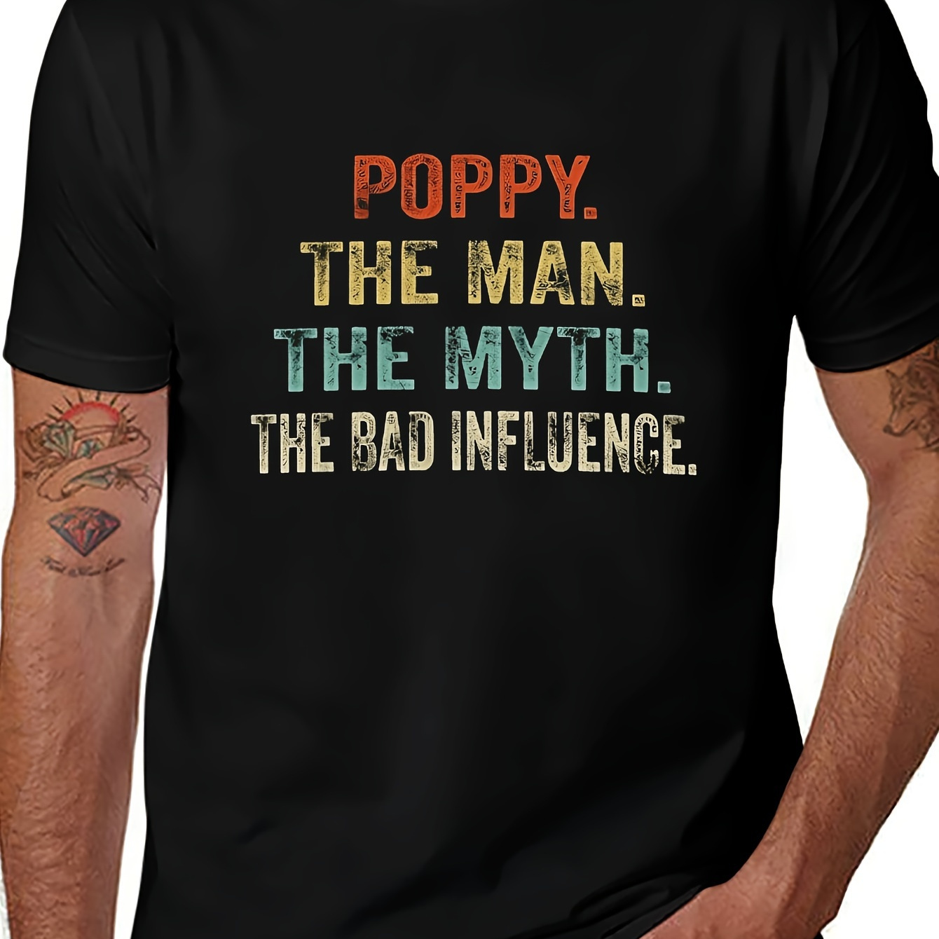 

Men's Casual Poppy Shirt - Poppy Design, Ideal For Outdoor Activities And Everyday Wea