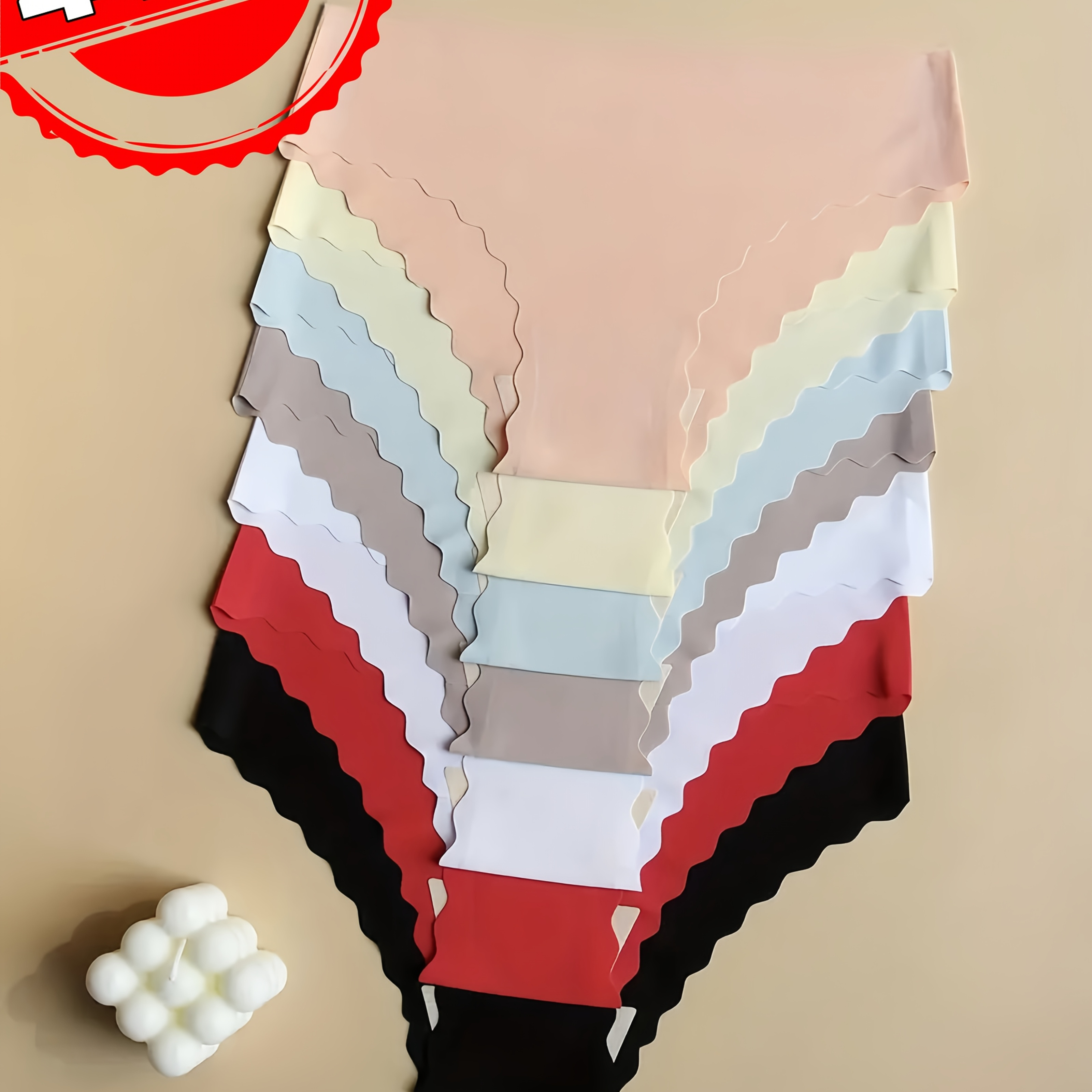 

5pcs Trim , Sexy Comfy Breathable Stretchy Intimates Panties, Women's Lingerie & Underwear