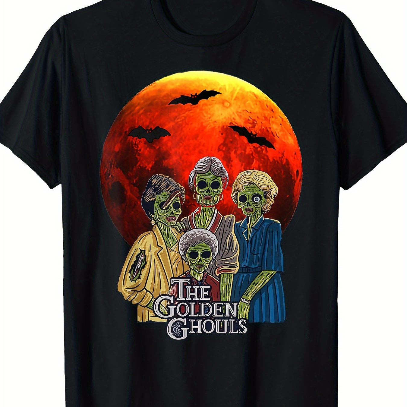 

Vintage The Golden Ghouls Custom For Women Men 22 T-shirt200g